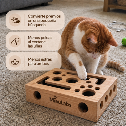Rompecabezas Limauñas | Juega y Lima las uñas de tu gatito